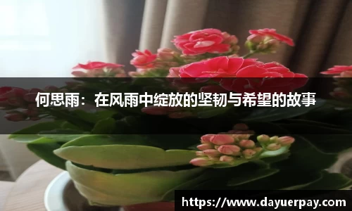 何思雨：在风雨中绽放的坚韧与希望的故事